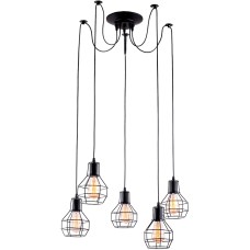 Подвесной светильник Spider A1109SP-5BK